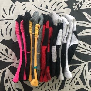 Nike Elite Socks (4 pairs medium 1 pair small)